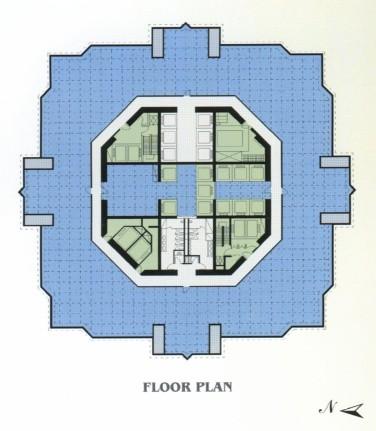 金茂大厦户型图 金茂大厦户型图